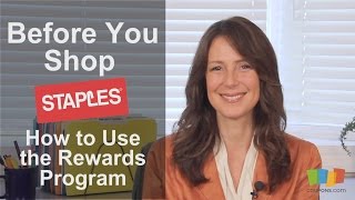 Staples How to Use the Rewards Program [upl. by Yelnek830]