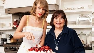 Taylor Swift Impressive Food Network Magazine Cooking Spread [upl. by Ellenrahs]