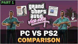 GTA VC  PS2 VS PC Part 1 Text video [upl. by Joab]