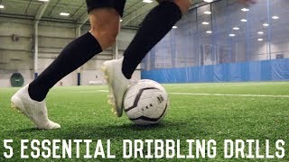 5 Essential Dribbling Drills  Improve Your Dribbling With These Individual Training Drills [upl. by Kreg]