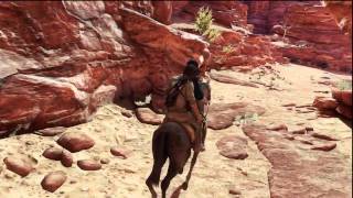 Uncharted 3 Drakes Deception Caravan Horseback riding [upl. by Ovatsug369]