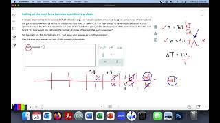 ALEKS Setting up the math for a twostep quantitative problem [upl. by Aketahs]