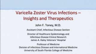 VaricellaZoster Infections Insights and Therapeutics [upl. by Bryon686]