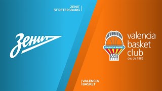 Zenit St Petersbug  Valencia Basket Highlights  EuroLeague RS Round 26 [upl. by Ibmab636]