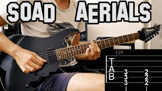 System Of A Down  Aerials Guitar Cover WTAB [upl. by Yarg]