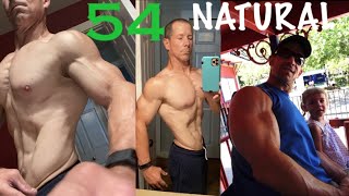 54 year old NATURAL Bodybuilder David Falash He’s never competed [upl. by Yv]