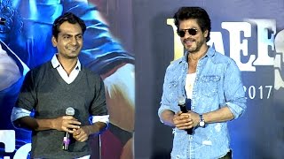 Raees Trailer 2016 Launch  Shahrukh Khan  Nawazuddin Siddiqui [upl. by Elumas642]