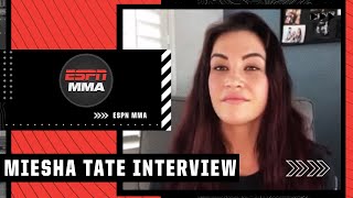 Miesha Tate previews Ketlen Vieira fight eyes title bout in 2022  ESPN MMA [upl. by Aelegna]