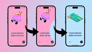 React Native Onboarding Screen  Change Color  With Reanimated 3 [upl. by Salomone]
