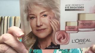 L’Oreal ‘Rose Tone’ Moisturizer and Eye Brightener Review [upl. by Heigl]