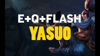 COMBO E  Q  FLASH DO YASUO  Dicas Úteis 13 [upl. by Haslam556]