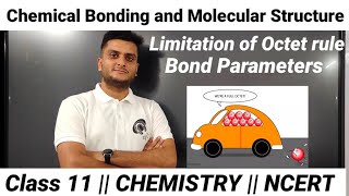 Limitation of octet ruleBond parameters Class 11 octetrule chemicalbondingandmolecularstructure [upl. by Aniuqahs]