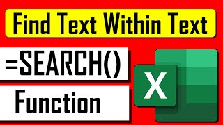 How to Use SEARCH Function in Excel [upl. by Kial781]