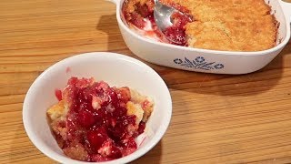 Super Easy Cherry Cobbler [upl. by Aidyl131]