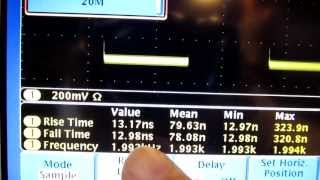 96 Tutorial on Digital Oscilloscope sample rate record length and data processing [upl. by Redla882]