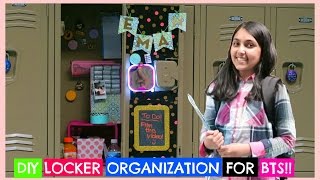 Easy DIY Locker Organization amp Decor for Back to School [upl. by Onavlis502]