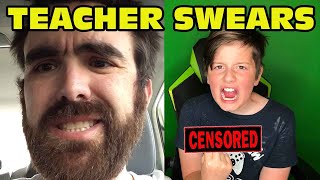 Kid Makes Teacher Swears In Zoom Trolls Online Class  Online School Trolling Zoom [upl. by Rubetta]