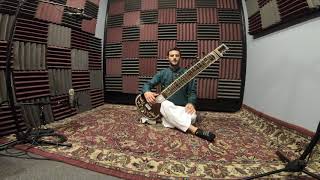 01 Sitar Foundation Lesson Series Lesson 1 How to sit properly with sitar [upl. by Redford850]