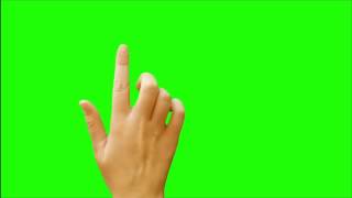 Green screen hand [upl. by Eelanna]