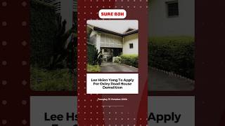 Lee Hsien Yang announces that he will apply to demolish the house at 38 Oxley Road [upl. by Aleras671]