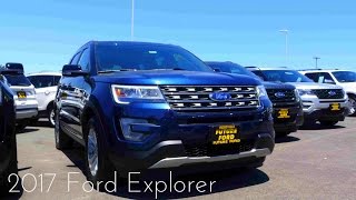 2017 Ford Explorer XLT 23 L Ecoboost 4Cylinder Review [upl. by Arlin]