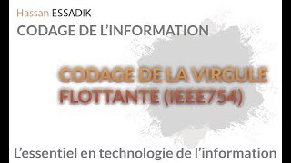 Codage de la virgule flottante IEEE754  Darija [upl. by Dylan350]