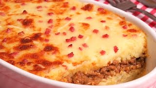 Pastel de Patata y Carne  Receta muy Fácil y Deliciosa [upl. by Haikan]