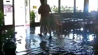 Tsunami hits Kamala Beach Phuket Thailand [upl. by Hnilym]