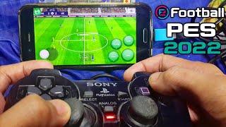 How to Play PES 2022 Mobile with PS2 Controller [upl. by Haonam790]