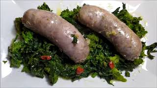 Salsiccia e Friarielli  RICETTA NAPOLETANA [upl. by Hoeve400]