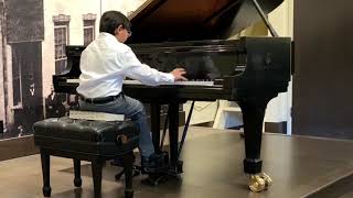 Steinway Junior Piano Competition  2019 Seattle  Gold medal [upl. by Anitirhc]