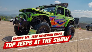 Top Jeeps at the Great Smoky Mountain Jeep Invasion 2023 [upl. by Etteraj]