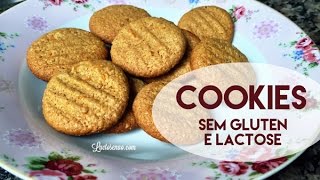 COOKIES COM RESÍDUO DO LEITE VEGETAL sem glúten e lactose [upl. by Vigor453]