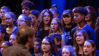 quotAvance quot  Christophe Bell Oeil par la chorale du Collège REVERDY Sablé sur Sarthe  Marc Leroy [upl. by Hama]