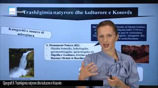 Gjeografi 9  Trashëgimia natyrore dhe kulturore e Kosovës [upl. by Gusella]