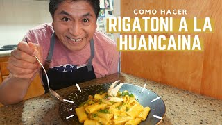 RIGATONI A LA HUANCAINA DE LA COCINA DE VICTORIANO [upl. by Dowzall]