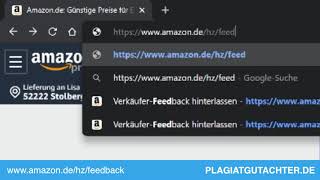 Wie entferne ich eine Amazon Bewertung  ein Amazon Feedback [upl. by Nylssej]