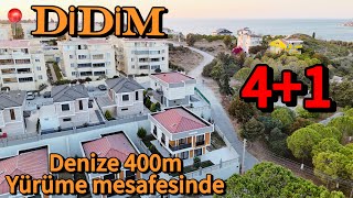 🔵Sahile 500mAYDIN DİDİMDE 12500000tlye SATILIK VİLLA KÖŞE VİLLA luxury didim vlog satılık [upl. by Asha13]