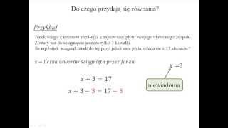 Równania liniowe  metoda rozwiązywania [upl. by Clie]