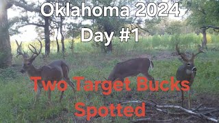 First Hunt of 2024  Deer Hunting Oklahoma [upl. by Nahtnoj]