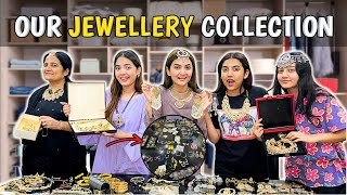 Our entire jewellery collection worth 16 lac  Hira Faisal  Sistrology [upl. by Scoville]