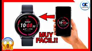 👌Cómo configurar la hora en un smartwatch o pulsera inteligente [upl. by Hakceber]