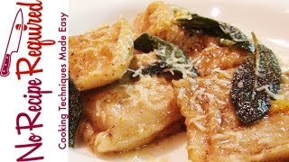 Pumpkin Ravioli with Sage Brown Butter Recipe  NoRecipeRequiredcom [upl. by Akenat]