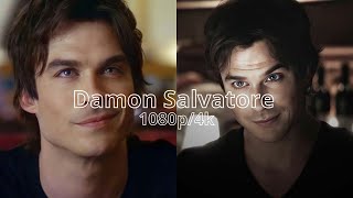 Damon Salvatore hotbadass scenepack 1080p4k [upl. by Duahsar686]