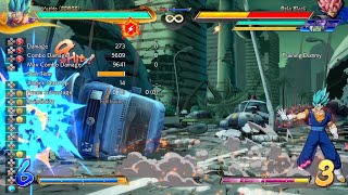 New Vegito Combo With Spark TOD DBFZ 138 [upl. by Anehc]