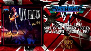 Van Halen  RocknRoll Led Zeppelin Cover Live 1986 [upl. by Anisamoht]