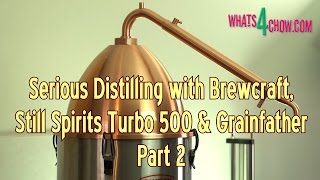 Serious Distilling with Brewcraft Still Spirits and Grainfather  Part 2  Alembic VS Reflux [upl. by Beaver942]