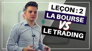 Investir en BOURSE ou faire du TRADING [upl. by Maillliw]