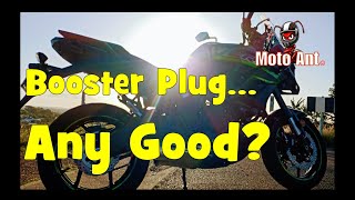 Kawasaki VERSYS 650  BOOSTER PLUG  DOES IT WORK [upl. by Obelia58]