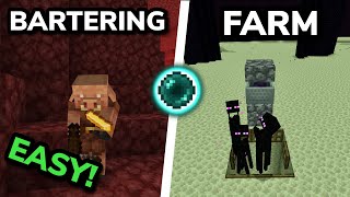 3 EASIEST WAYS TO GET ENDER PEARLS in Minecraft Bedrock MCPEXboxPS4Nintendo SwitchWindows10 [upl. by Charis865]